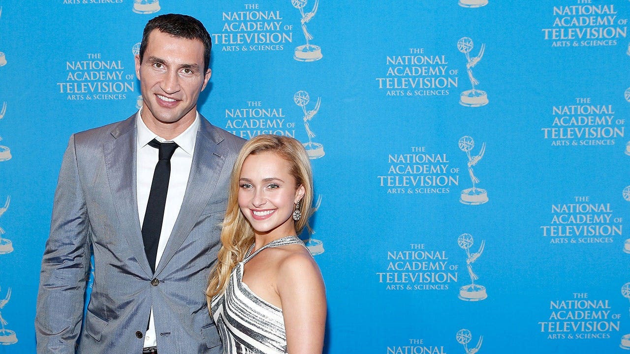 Wladimir Klitschko and Hayden Panettiere attend an event in New York City.
