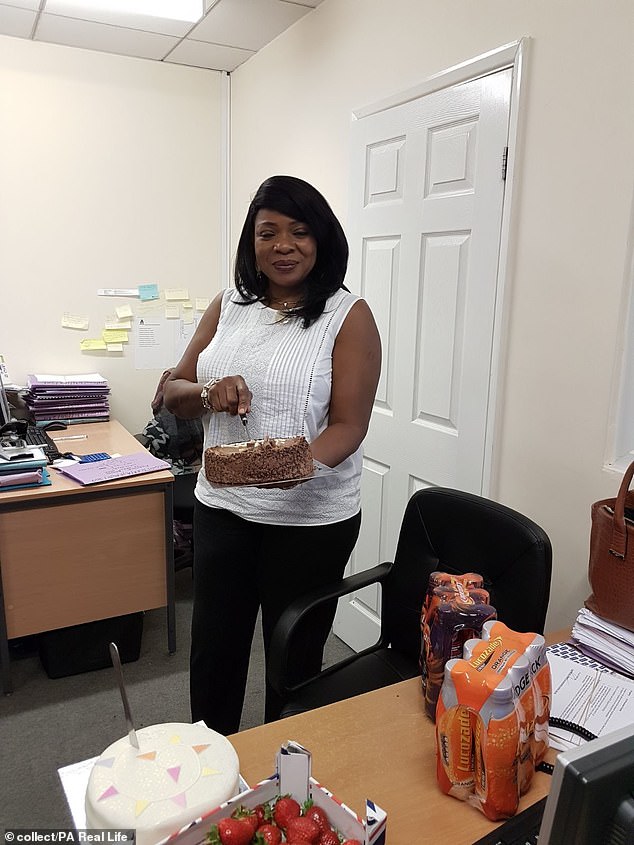 Yinka went from a size 20 to a size 6 in just eight months before her cancer was diagnosed