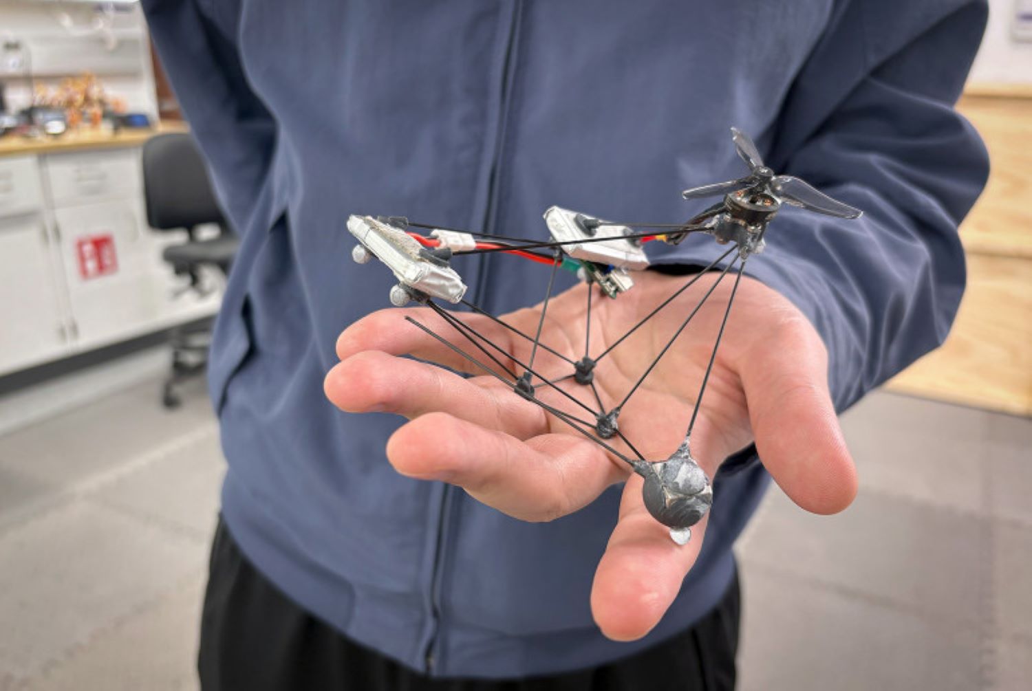 Researchers build a low-visibility drone that uses motion blur, not camouflage