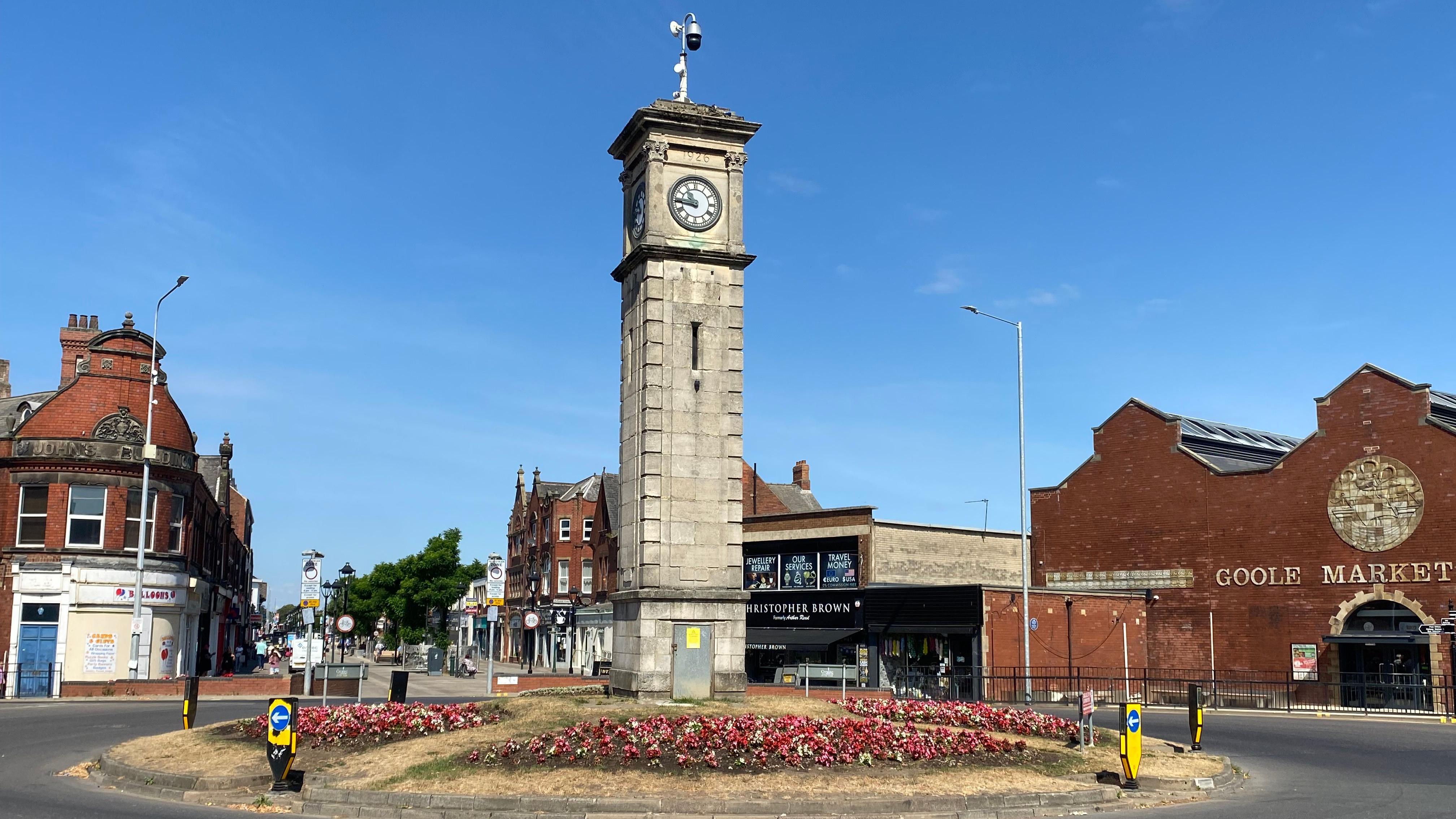 Goole's clock tower was built to reflect civic pride 100 years ago