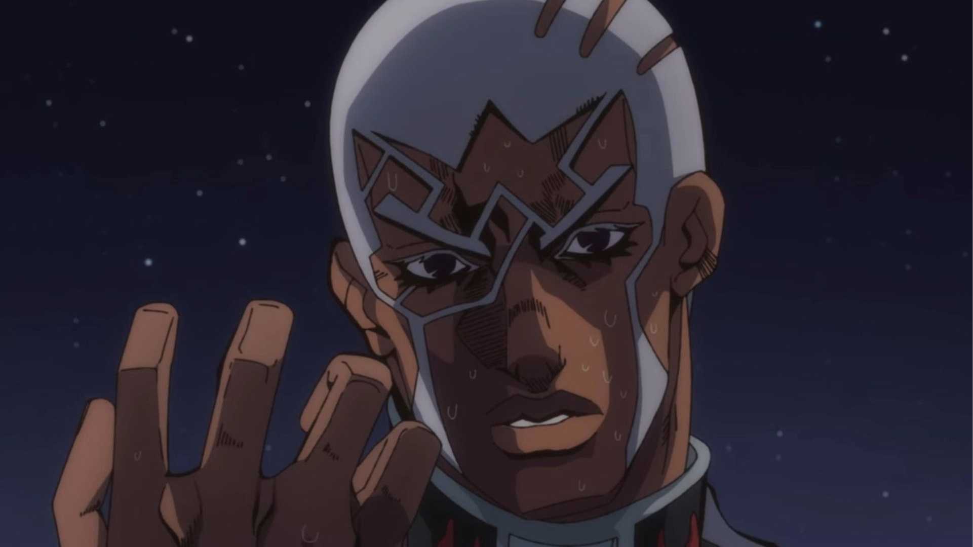 Enrico Pucci in JoJo's Bizarre Adventure: Stone Ocean anime