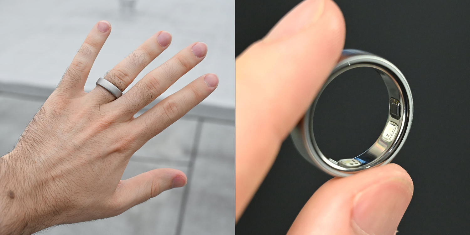 The Oura Ring 5 is 40% smaller than the Oura Ring 4, which is noticeable for previous Oura Ring owners.