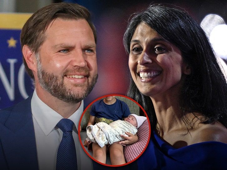 President Trump Shares First Pic of J.D. Vance's Newborn