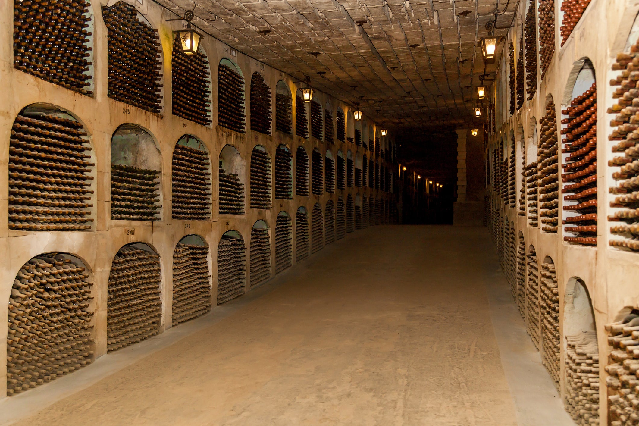 Moldova is home to the largest wine cellars in the world (Getty Images)