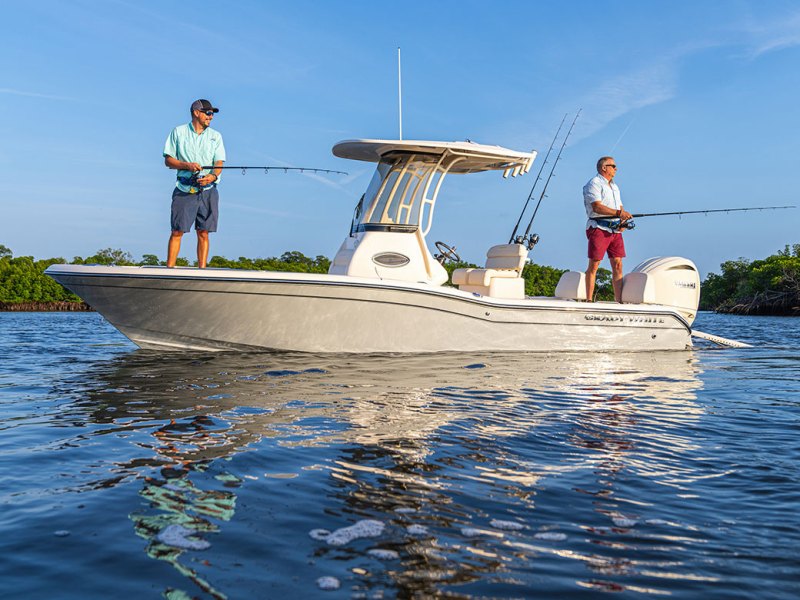 Five inshore fishing boats 24 feet and under