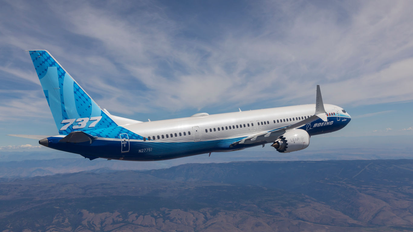 Boeing 737-10 aircraft