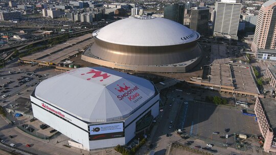 Smoothie King Center and Caesars Superdome