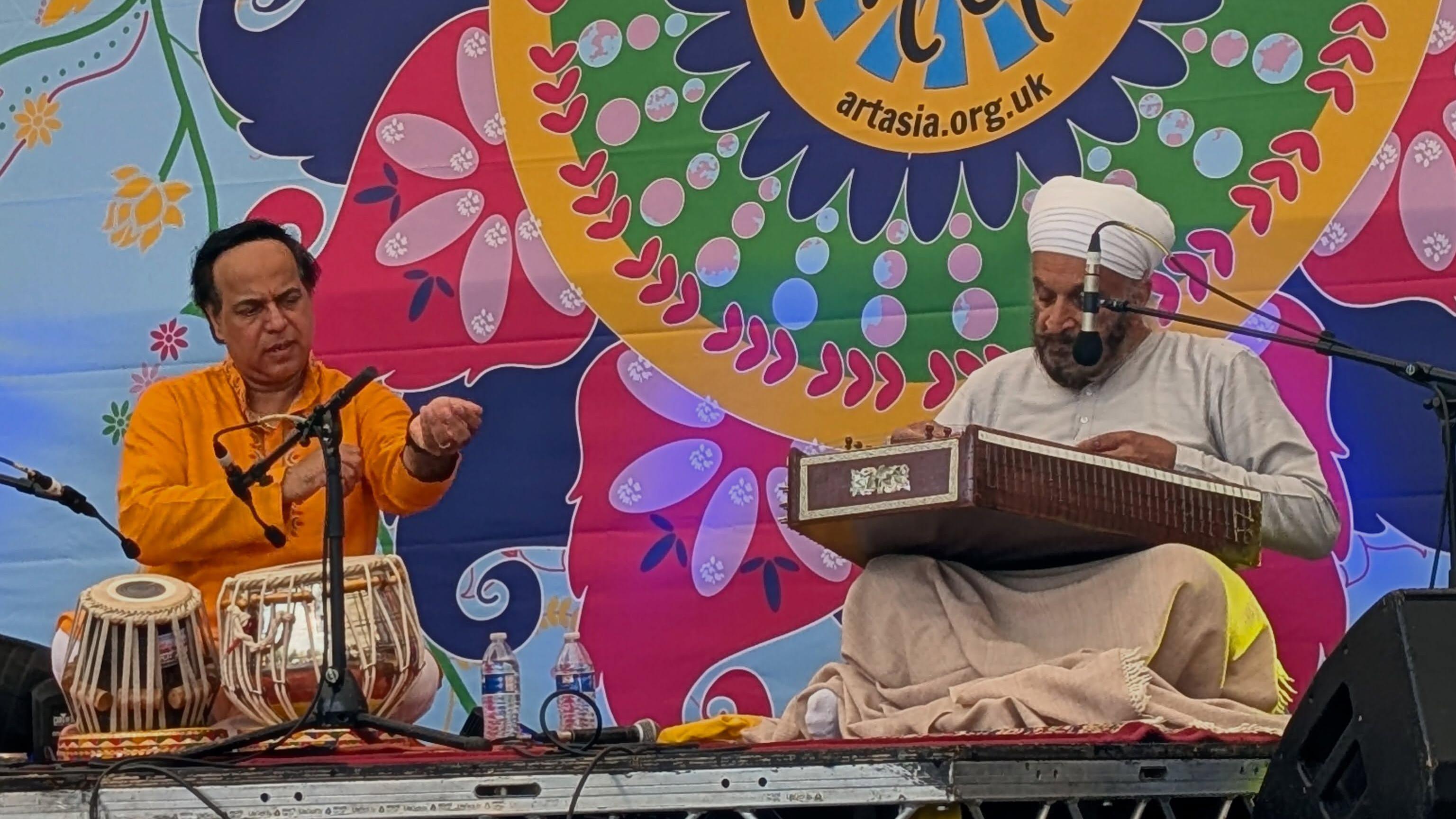 Musicians performed to crowds across the festival's two stages