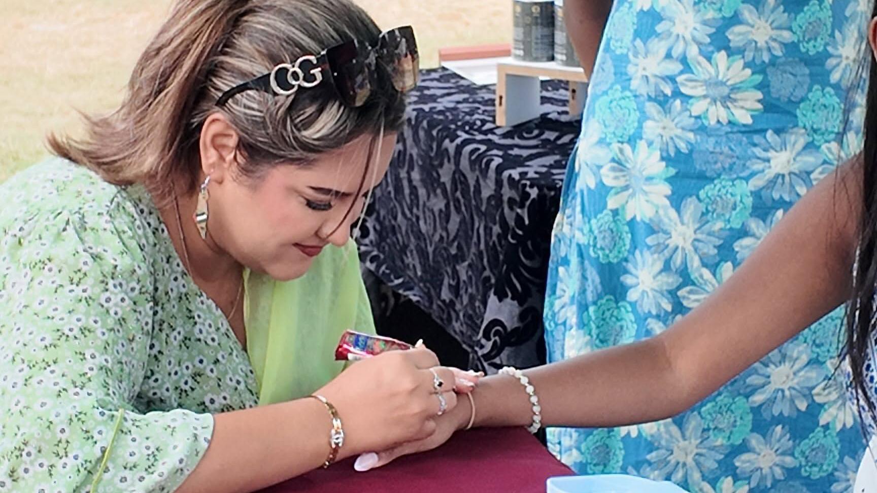 Traditional arts and crafts were on show across the weekend