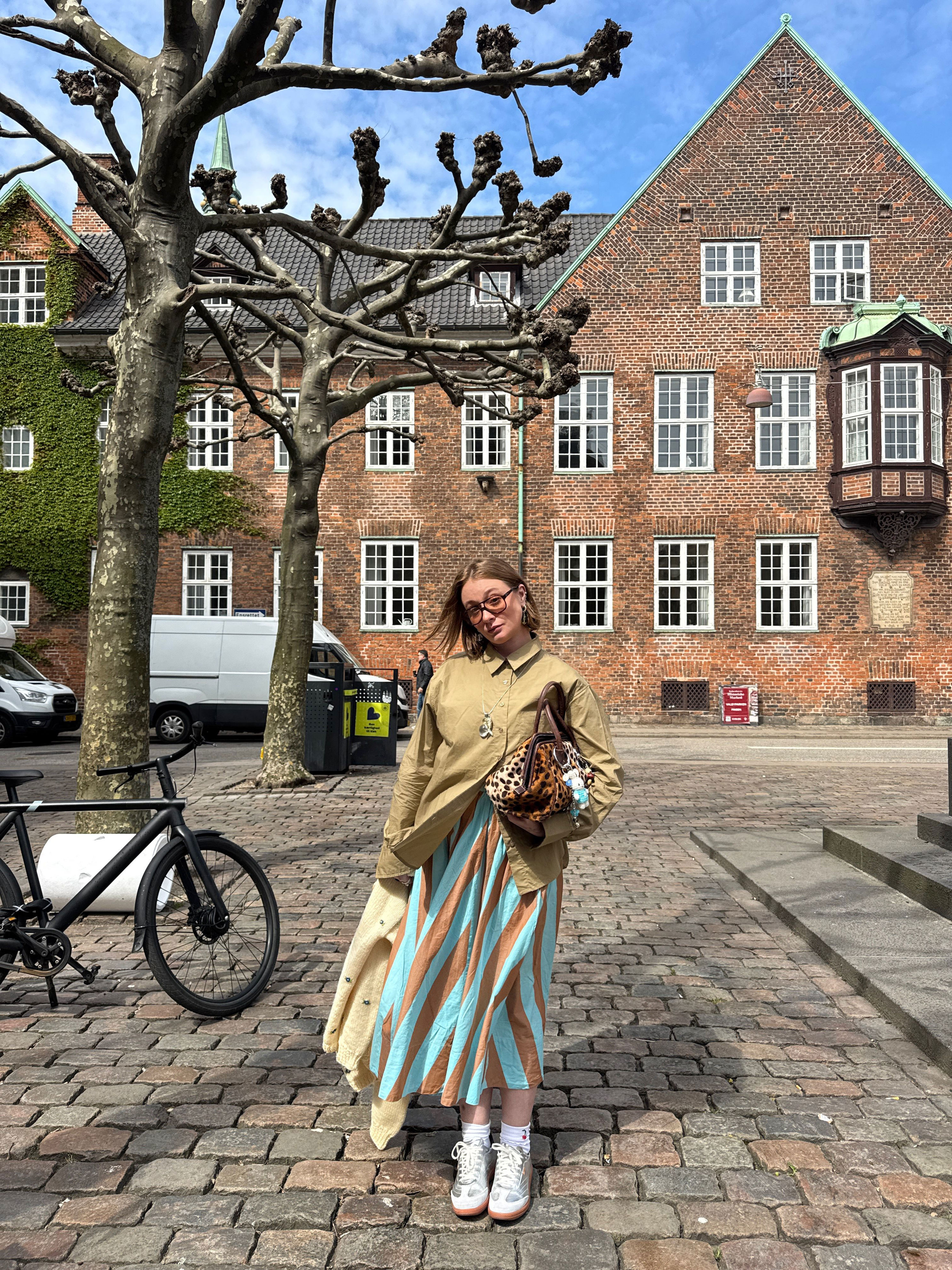 Stiegman wearing the Ecco Soft 11 sneaker in Copenhagen