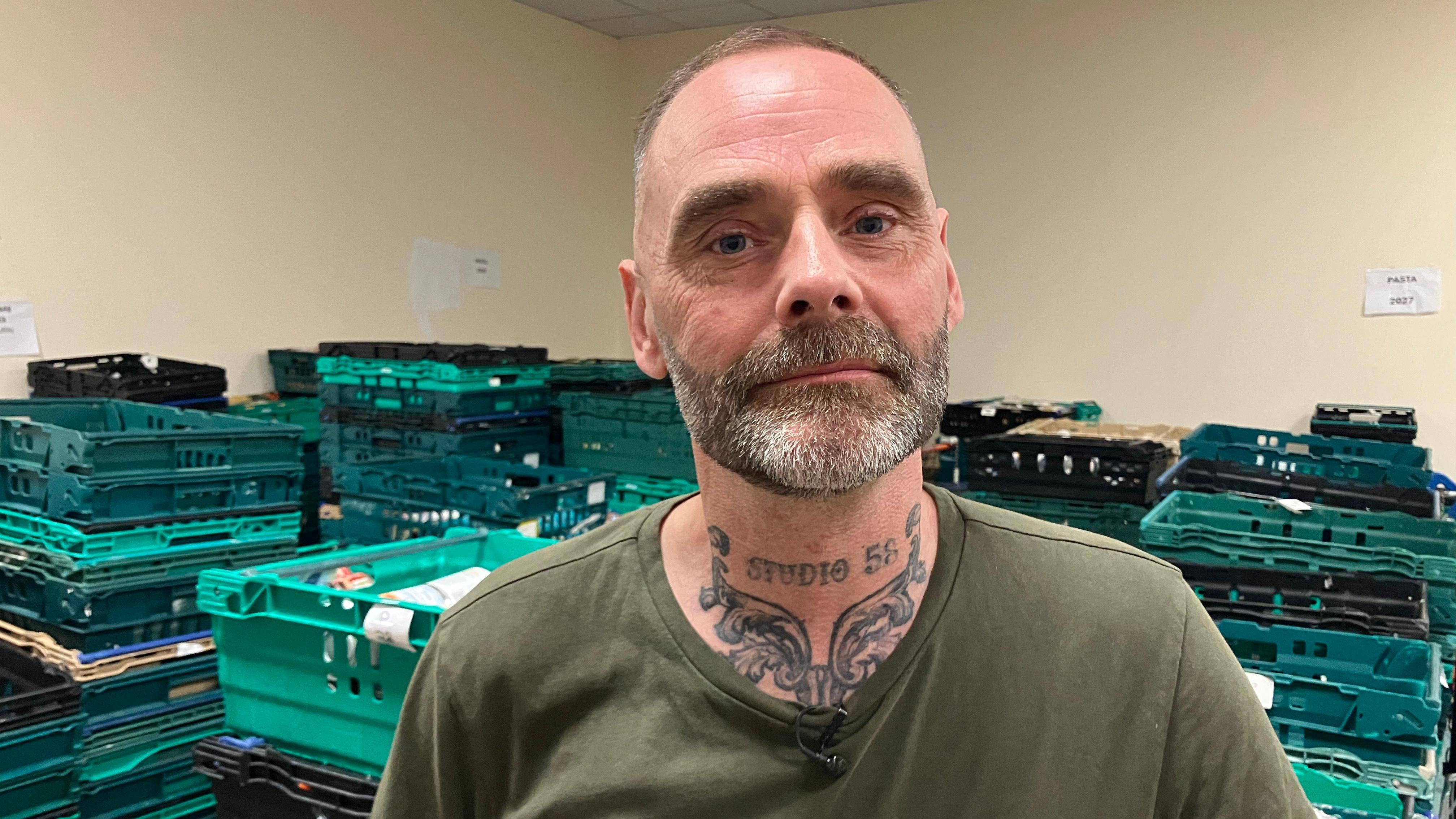 John Ward said he knew many people who relied on Carlisle's food bank