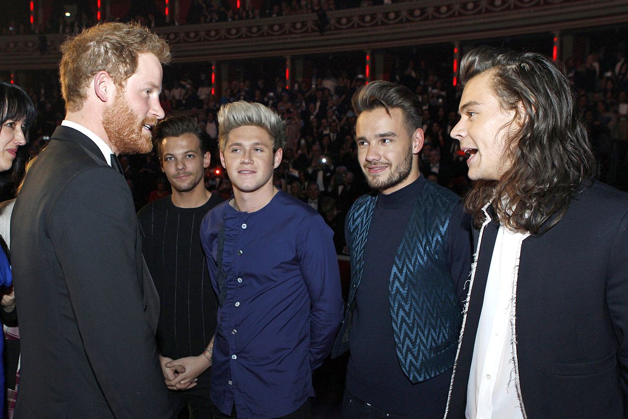 Prince Harry Liam Payne Louis Tomlinson Harry Styles Niall Horan