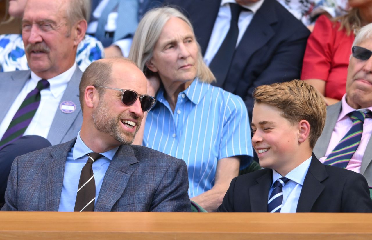 Prince William and Prince George on July 12, 2026.