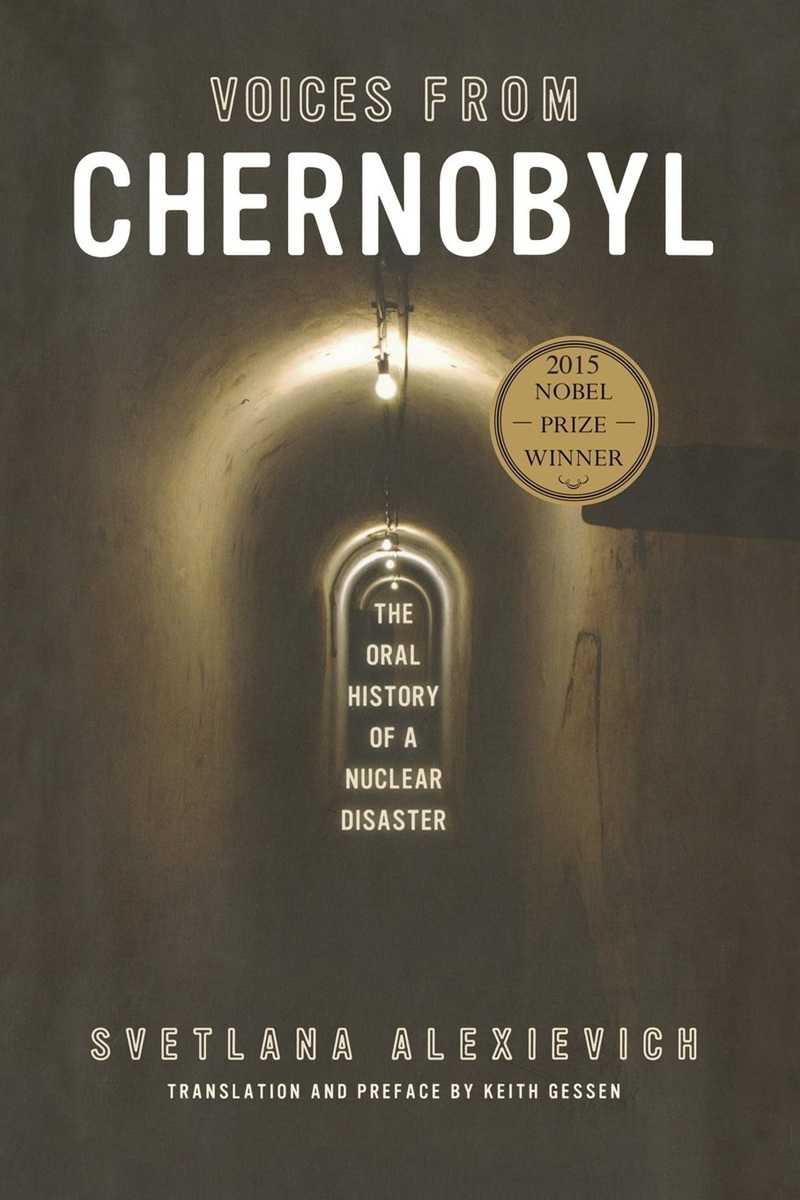 The cover of the book Voices from Chernobyl by Svetlana Aleksiévich