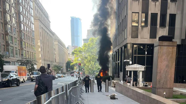 Who is Andrew Arrabaca? Suspect identified for setting off 'incendiary