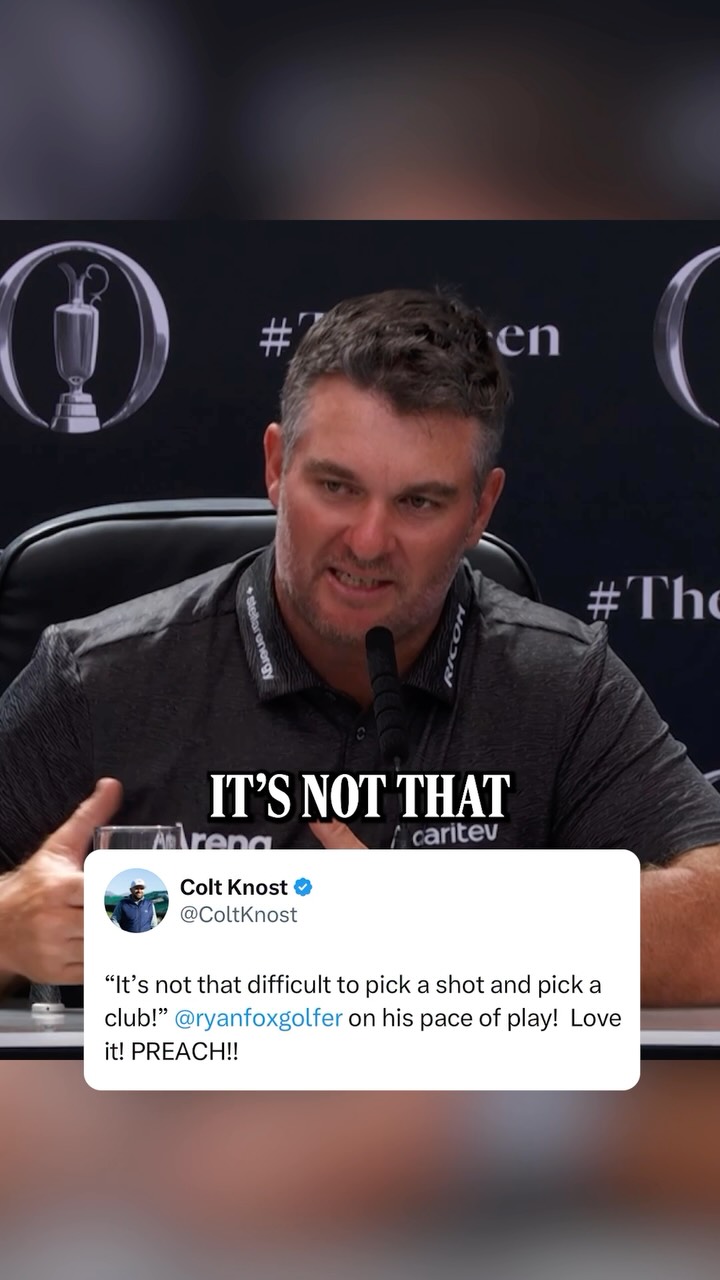 Golfer stresses quick shot and club selection to avoid negative thoughts