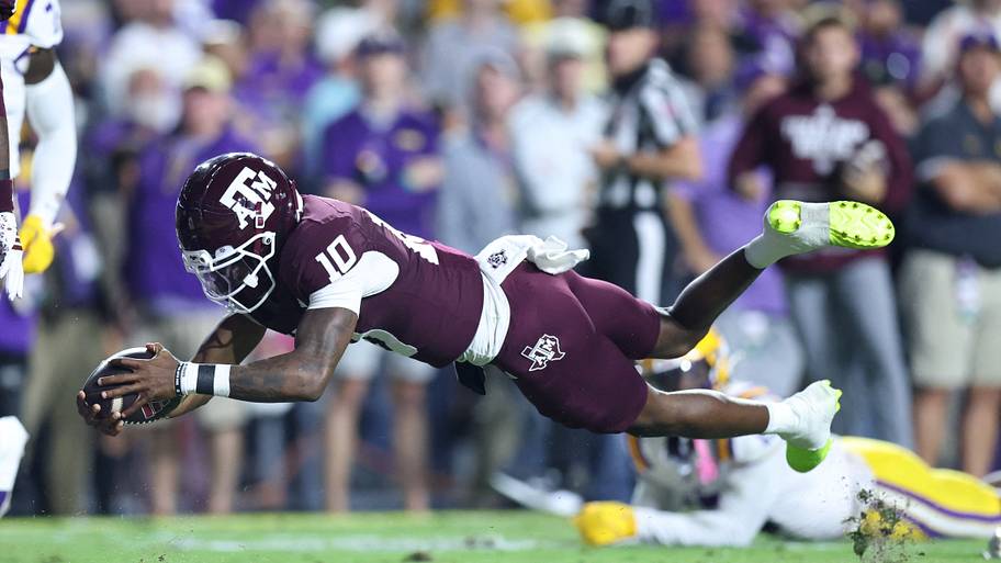 Texas A&M Aggies quarterback Marcel Reed