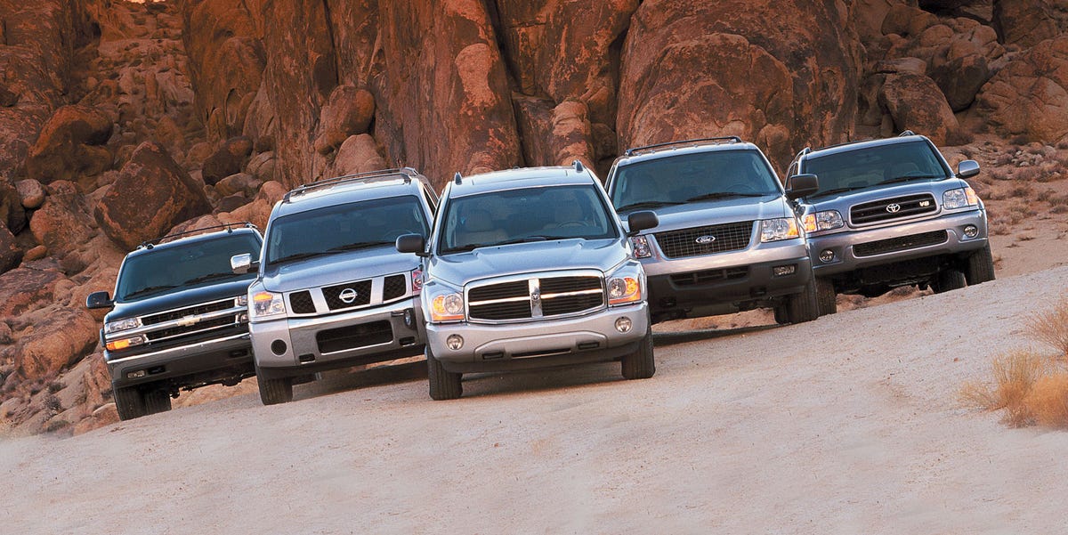 2004 Dodge Durango vs. Chevy Tahoe, Toyota Sequoia