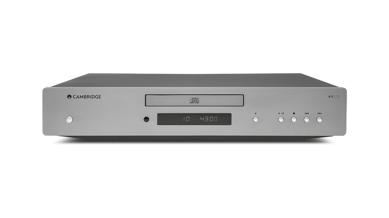 A Cambridge Audio AXC35 CD player on a white background.