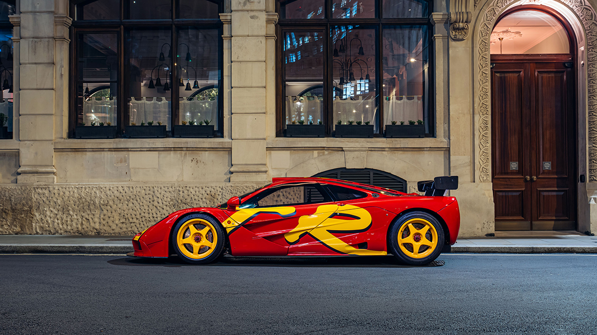 Nick Mason's 1996 McLaren F1 GTR in Photos