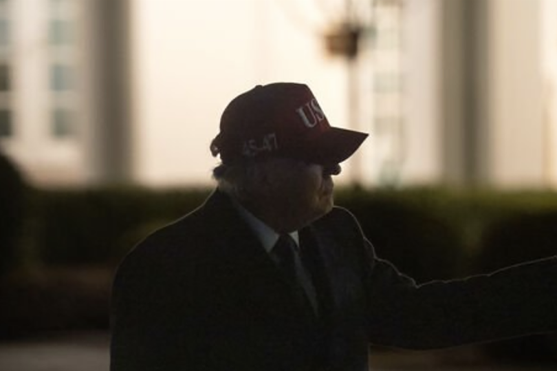 Trump appears to be collecting statues of presidents and moving them onto the White House grounds when no one is looking