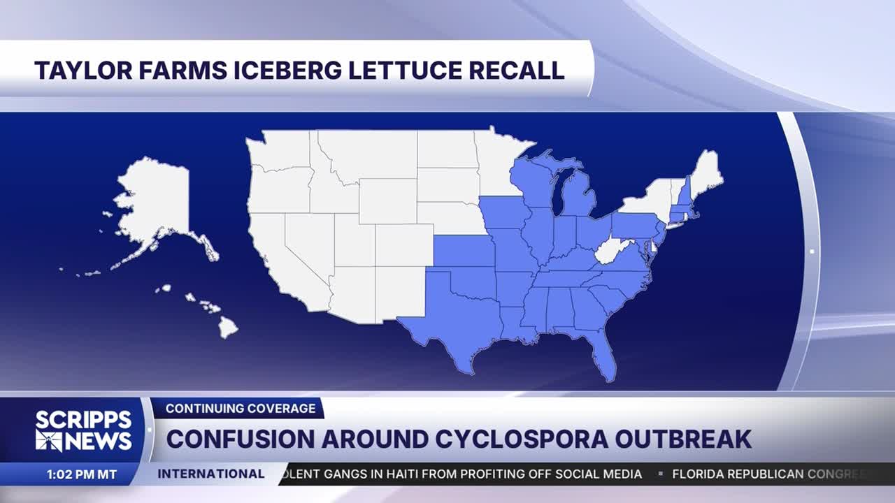 FDA says Cyclospora test on Taylor Farms lettuce was false positive