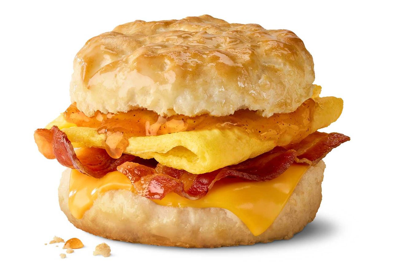 Honey Brown Butter Bacon Egg and Cheese