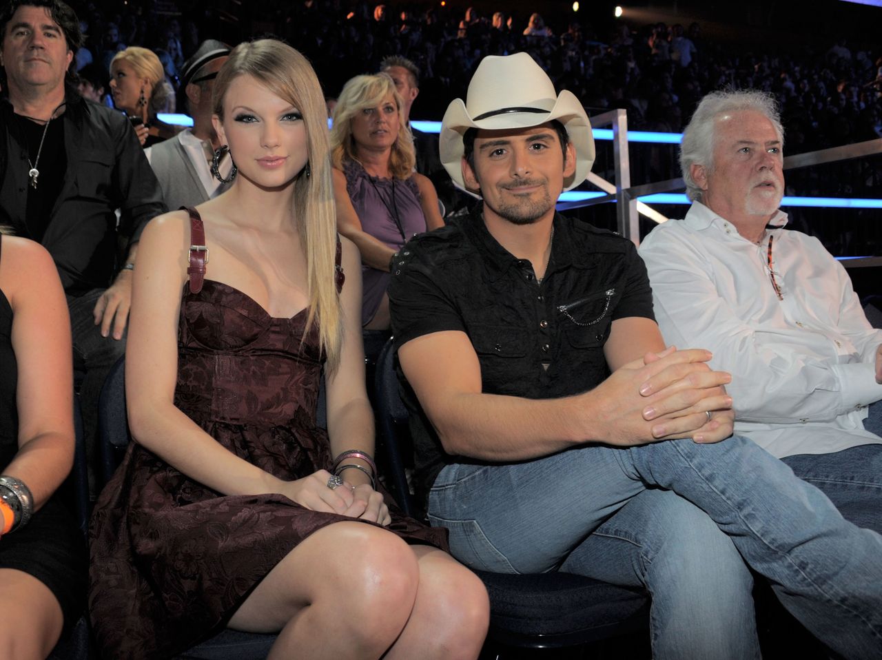 Taylor Swift and Brad Paisley