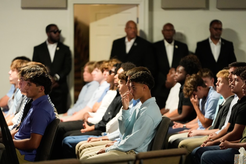 Nolan Wells laid to rest in closed casket as mourners including Spike Lee and Terrell Owens pay respects — and teen’s mom vows to ‘fight’ for truth