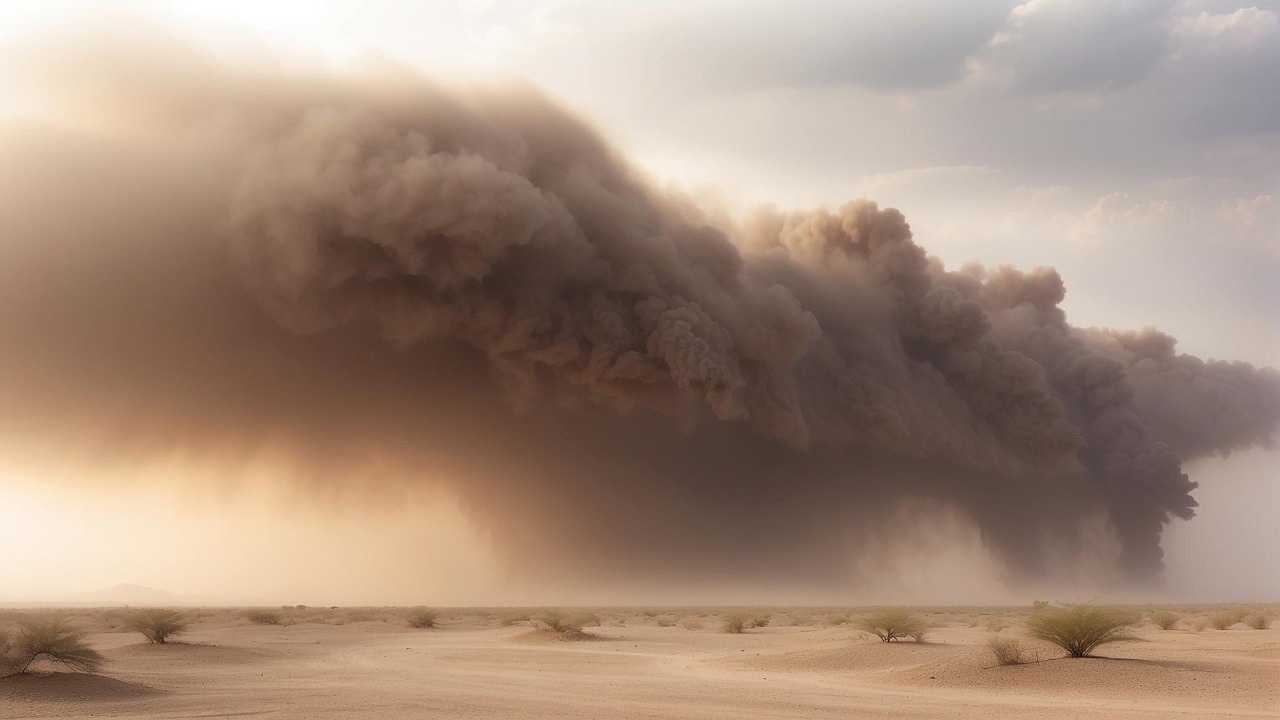 A Category 3 dust storm swallowed metro Phoenix and grounded flights
