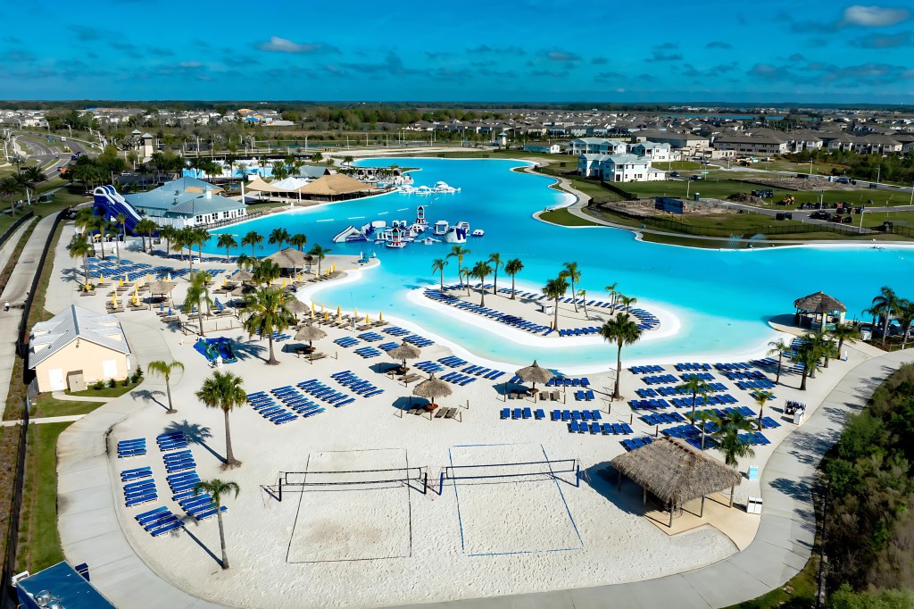 Buyers scramble to live in a Florida community home to the largest swimming pool in America