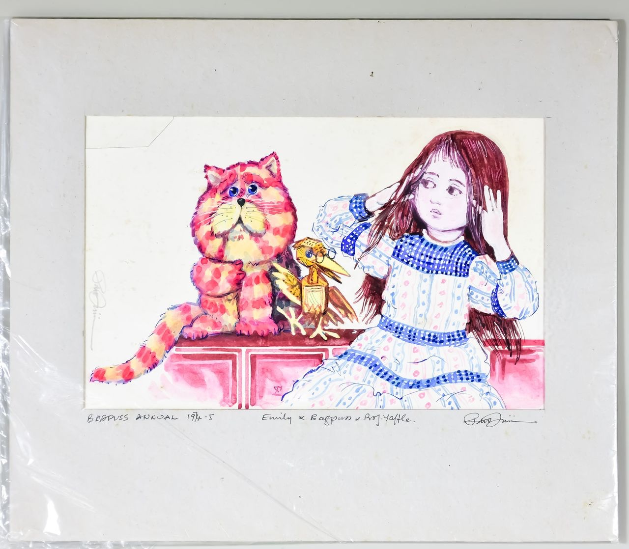 Emily and Bagpuss (The Canterbury Auction Galleries)