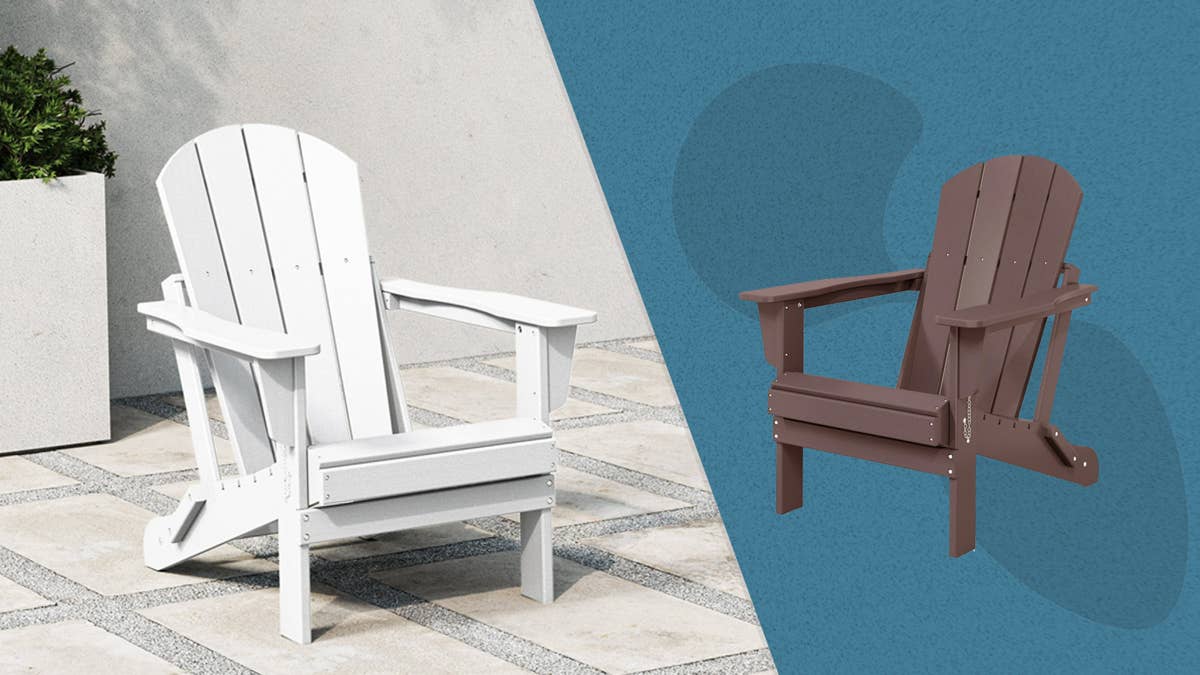 The easiest backyard upgrade: Walmart has full-sized Adirondack chairs on sale for only $85