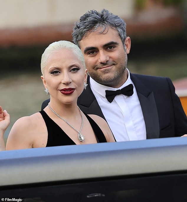 Lady Gaga and fiancé Michael Polansky attended the wedding of her longtime manager and close friend Bobby Campbell over the weekend; pictured in September 2024