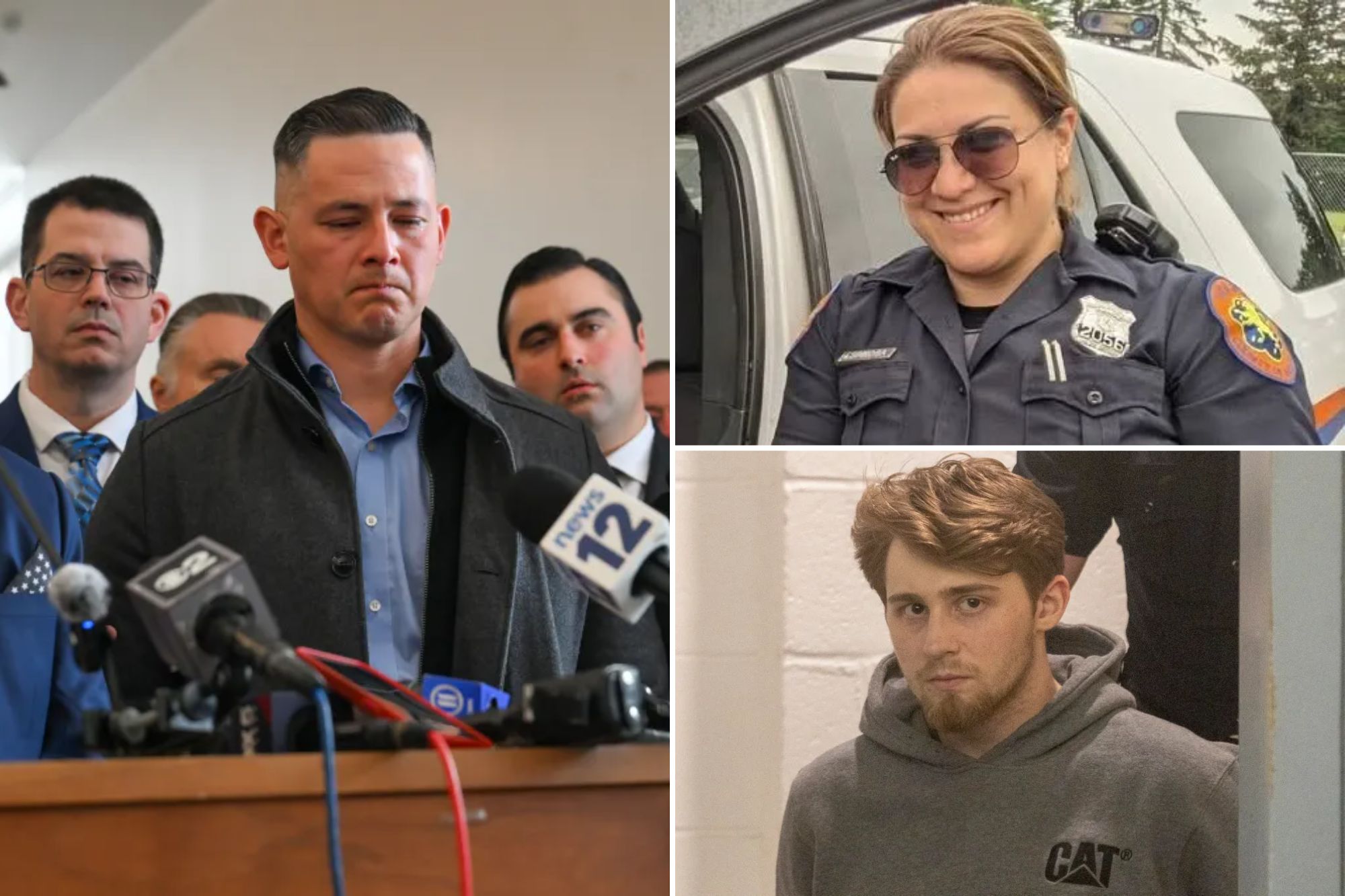 Grieving Long Island cop recalls responding to fatal drunken crash — only to find his officer wife was the victim