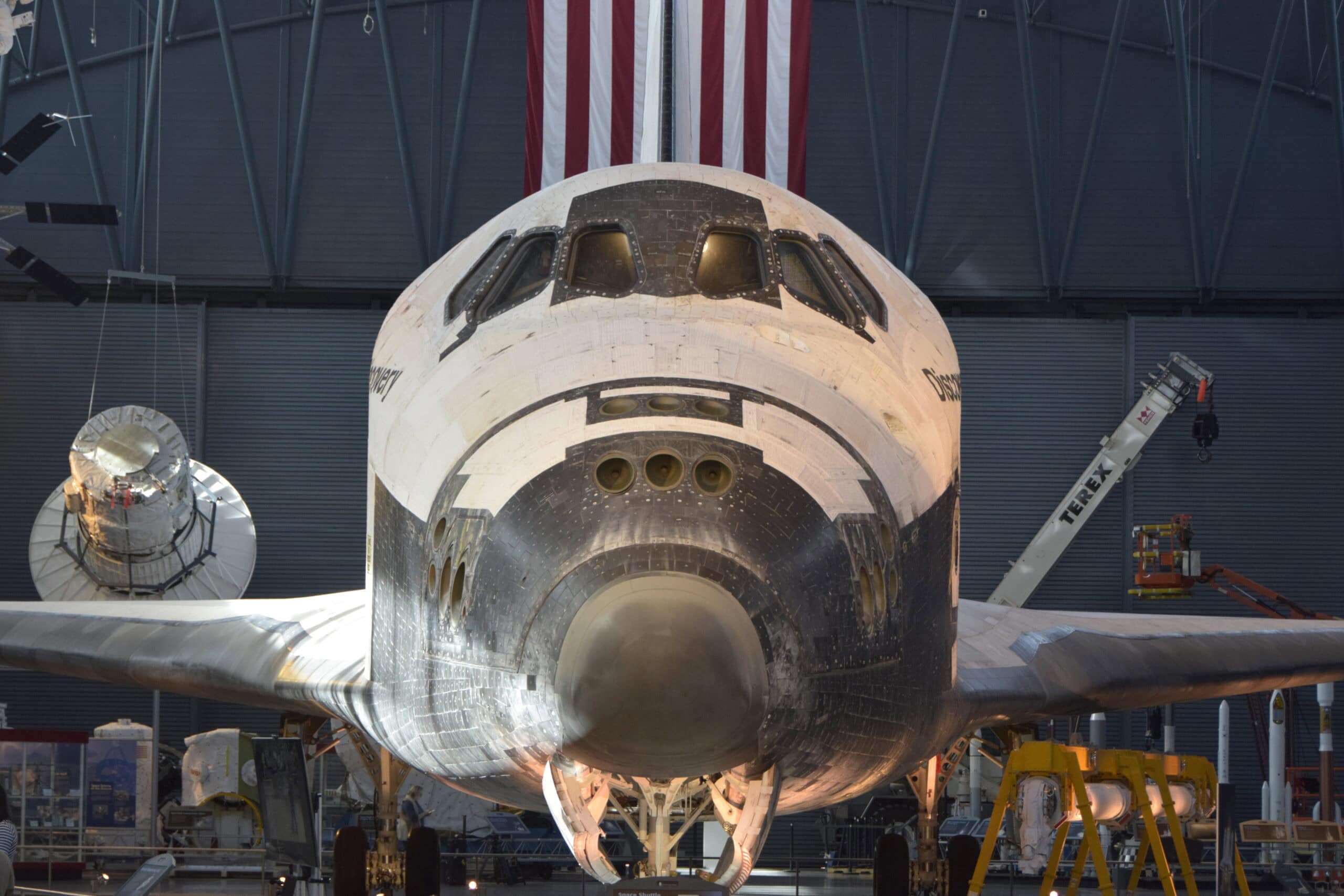 Space Shuttle at Smithsonian. Image taken by 19FortyFive back in 2025.