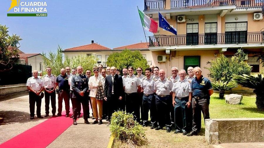 Arbatax: la Procuratrice di Lanusei visita la caserma della Guardia di Finanza