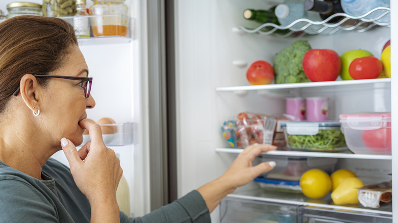 What setting should a refrigerator be on in the summer?
