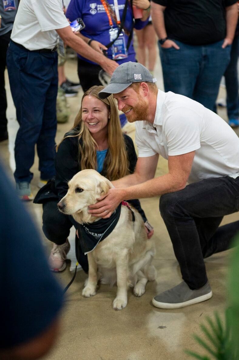 Prince Harry at the Warrior Games