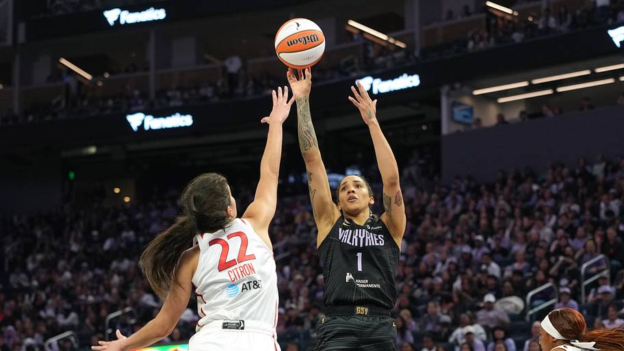 Golden State Valkyries forward Gabby Williams