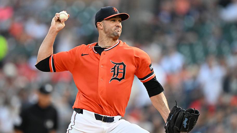 Detroit Tigers starting pitcher Jack Flaherty