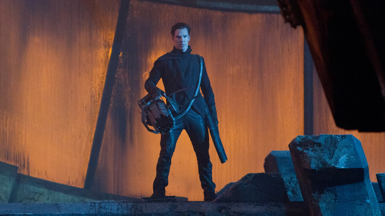 Khan after teleporting in Star Trek Into Darkness (2013)
