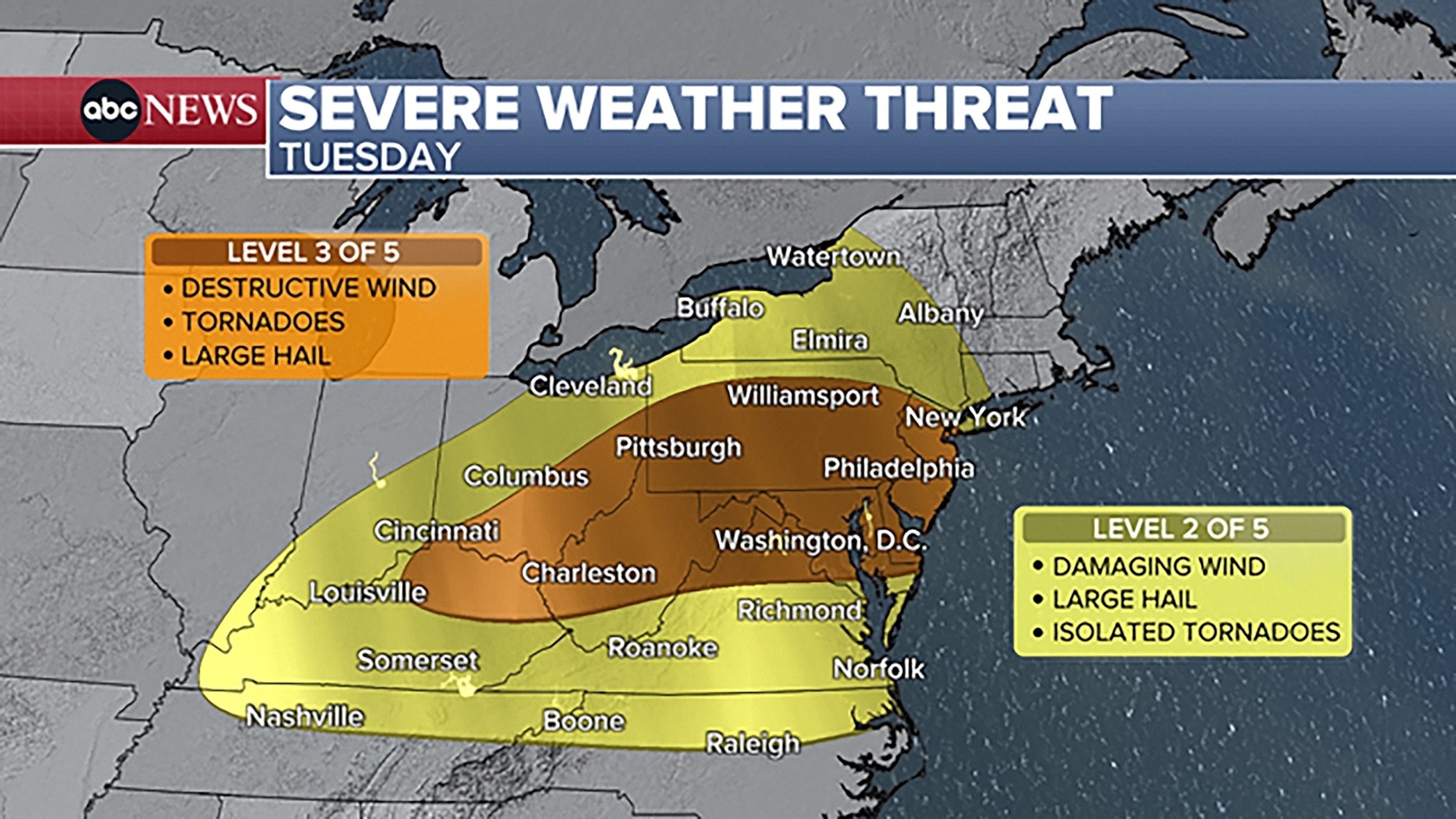 Northeast braces for flash flooding threat