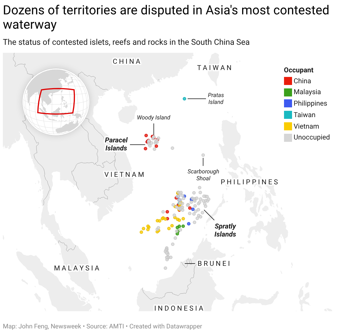China Coast Guard, Philippine Navy Personnel Exchange Blows