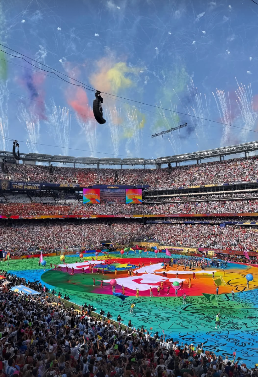 The FIFA World Cup final featured a spectacular opening ceremony before Spain and Argentina faced off for the title.