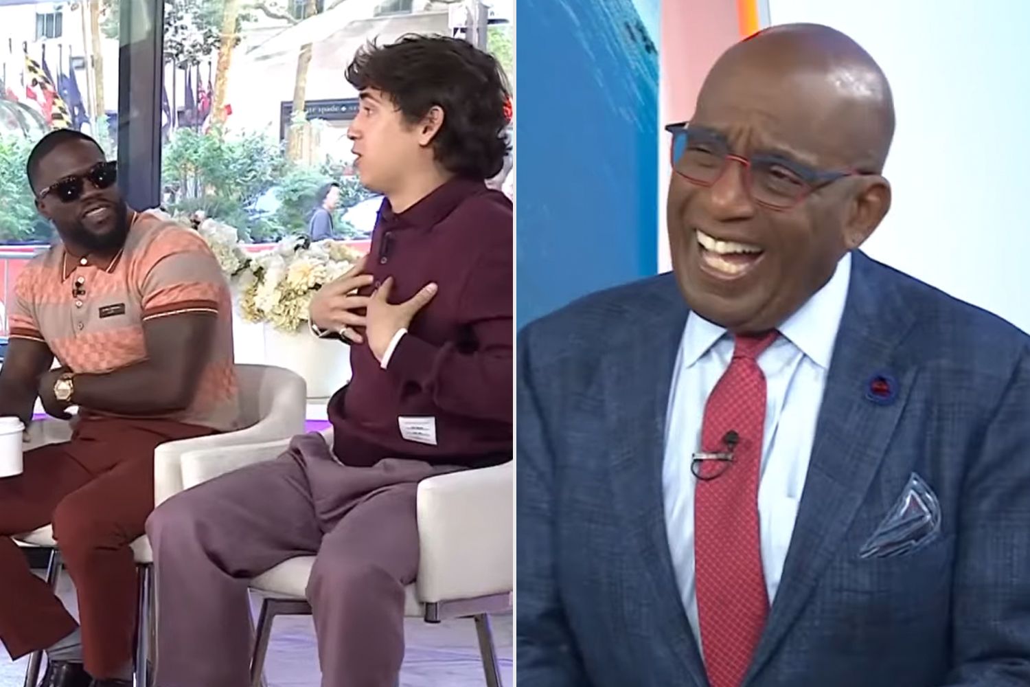 'Today’s' Sheinelle Jones and Al Roker lose it over Marcello Hernandez’s Kevin Hart impression