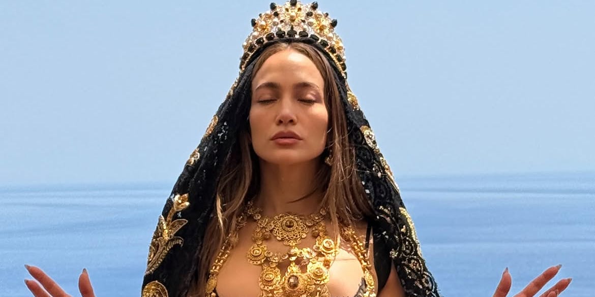 J.Lo Dresses Like a Goddess Ahead of Her Birthday