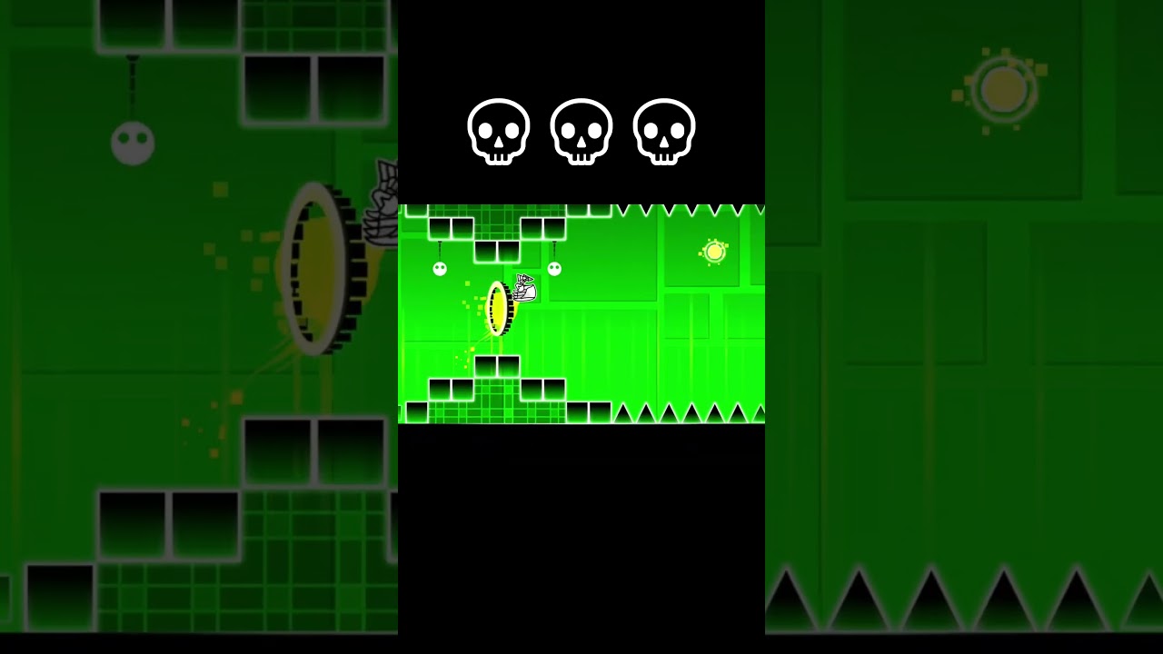 Flawless Geometry Dash robot run: No deaths, coin collected, and epic ...