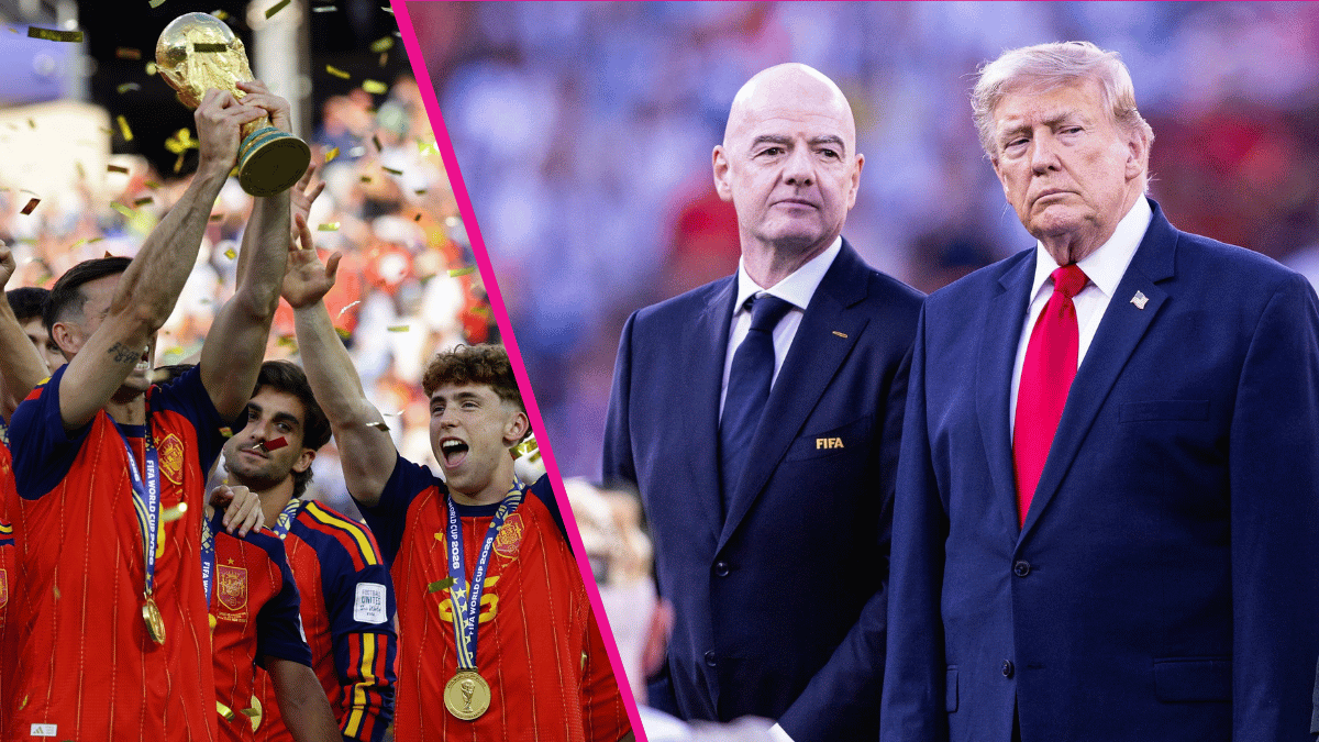 Spain and FIFA Edit Donald Trump Out of World Cup Victory Photos After POTUS Lingered at Team's Celebration