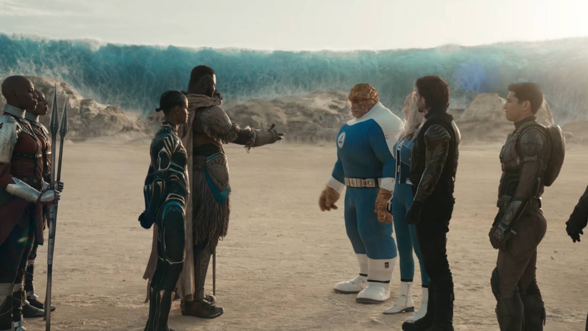 The Wakandans, Fantastic Four, and Thunderbolts meet in Avengers: Doomsday